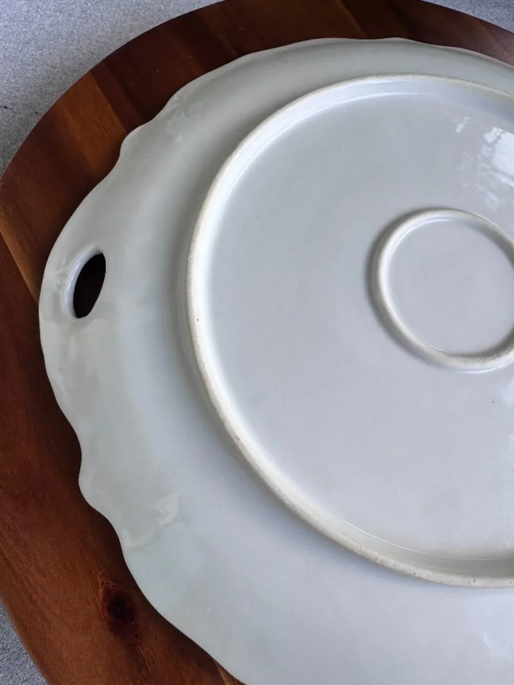 Antique Schumann Bavaria Lilac Cake Plate – Vintage Floral Porcelain
